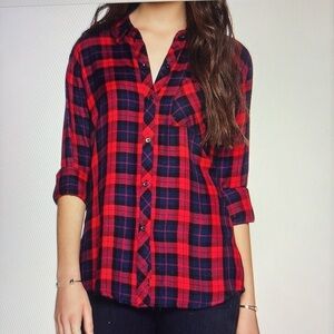 Rails Hunter Plaid Flannel Shirt L
